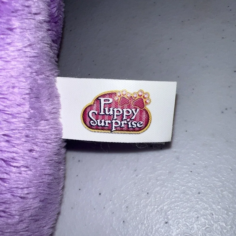 Puppy Surprise Hasbro 2015 Purple Mom Dog Plush Stuffed And 1 Puppy 12